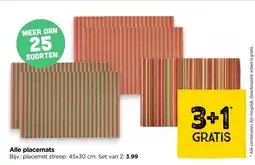 Xenos Alle placemats aanbieding