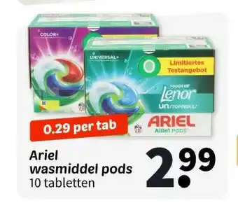 Ariel wasmiddel pods