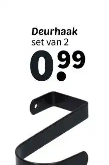 Wibra Deurhaak aanbieding