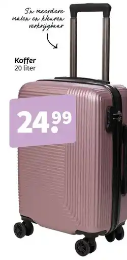 Wibra Koffer aanbieding