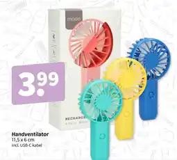 Wibra Handventilator GOD aanbieding
