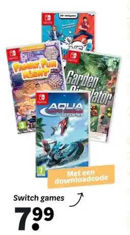 Wibra Switch games aanbieding