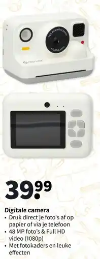 Wibra Digitale camera aanbieding