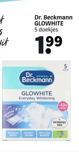Wibra Dr. Beckmann GLOWHITE aanbieding