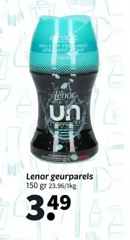 Wibra Lenor geurparels aanbieding