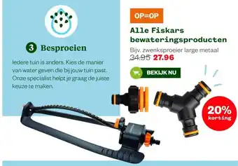 Welkoop Alle Fiskars bewateringsproducten aanbieding