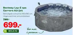 Welkoop Bestway Lay-Z spa Carrara Airjet aanbieding