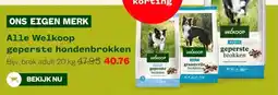 Welkoop Alle Welkoop geperste hondenbrokken aanbieding