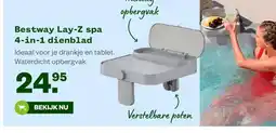 Welkoop Bestway Lay-Z spa 4-in-1 dienblad aanbieding