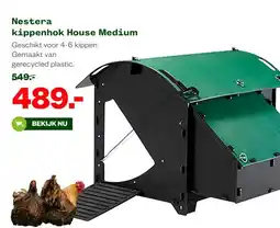 Welkoop Nestera kippenhok House Medium aanbieding