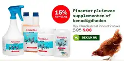 Welkoop Finecto+ pluimvee supplementen of benodigdheden aanbieding