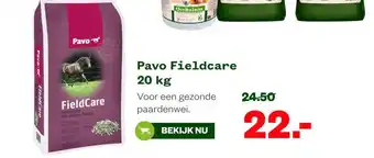 Welkoop Pavo Fieldcare 20 kg aanbieding