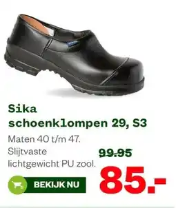 Welkoop Sika schoenklompen 29, S3 aanbieding
