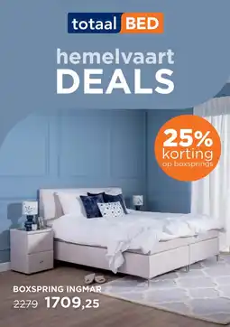 TotaalBED Boxspring Ingmar aanbieding