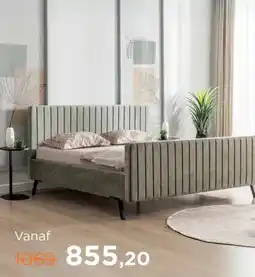 TotaalBED Bed Marke | 140 x 200 cm | Adore 626, tijm aanbieding