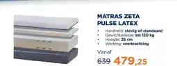 TotaalBED Matras Zeta pulse-latex | 70 x 200 cm | Standaard aanbieding