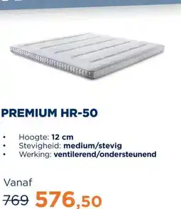 TotaalBED Topmatras Premium | HR-50 aanbieding