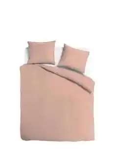 TotaalBED Dekbedovertrek Noa Pastel Brique | 140 x 200/220 cm aanbieding