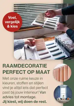 Roobol Raamdecoratie perfect op maat aanbieding