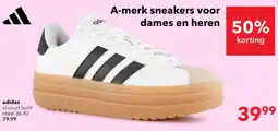 Scapino Adidas VL Court Bold dames sneakers wit zwart aanbieding