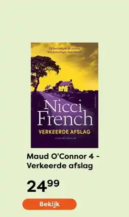 The Read Shop Maud O’Connor 4 - Verkeerde afslag aanbieding