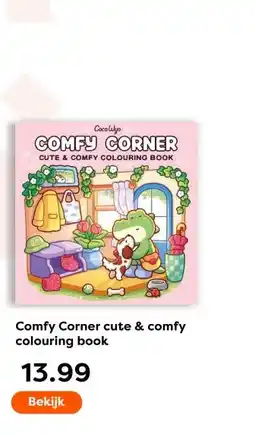 The Read Shop Comfy Corner cute & comfy colouring book aanbieding