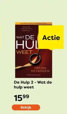 The Read Shop De Hulp 2 - Wat de hulp weet aanbieding