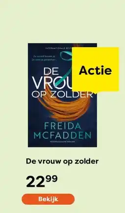 The Read Shop De vrouw op zolder aanbieding