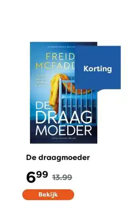 The Read Shop De draagmoeder aanbieding