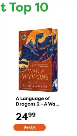 The Read Shop A Language of Dragons 2 - A War of Wyverns aanbieding