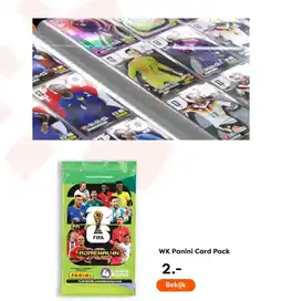 The Read Shop WK Panini Card Pack aanbieding