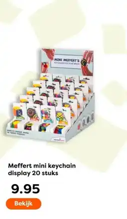 The Read Shop Meffert mini keychain display 20 stuks aanbieding