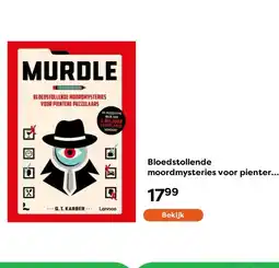 The Read Shop Bloedstollende moordmysteries voor pientere puzzelaars aanbieding