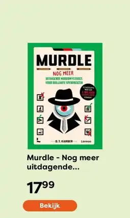 The Read Shop Murdle - Nog meer uitdagende moordmysteries voor briljante speurneuzen aanbieding