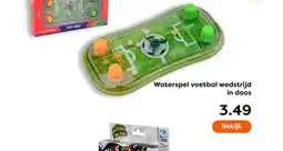 The Read Shop Waterspel voetbal wedstrijd in doos aanbieding