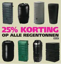 Ranzijn OP ALLE REGENTONNEN aanbieding
