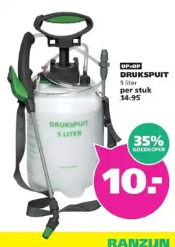 Ranzijn DRUKSPUIT aanbieding