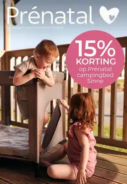 Prenatal op Prénatal campingbed Sinne aanbieding