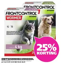 Ranzijn ONTWORMINGSMIDDEL aanbieding