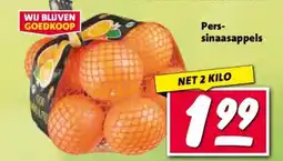 Nettorama Pers- sinaasappels aanbieding
