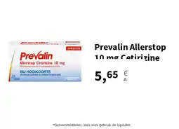 Plein.nl Prevalin Allerstop 10 mg Cetirizine aanbieding