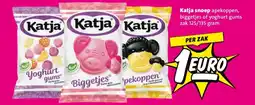 Nettorama Katja snoep apekoppen, biggetjes of yoghurt gums aanbieding