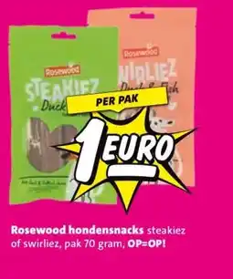 Nettorama Rosewood hondensnacks steakiez aanbieding