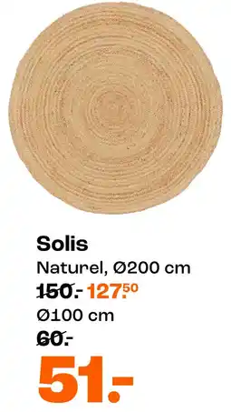 Kwantum Solis Naturel, 200 cm aanbieding