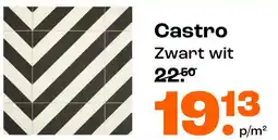 Kwantum Castro Zwart wit aanbieding