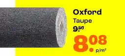Kwantum Oxford Taupe aanbieding