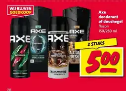 Nettorama Ахе deodorant of douchegel aanbieding