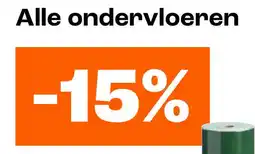 Kwantum Alle ondervloeren -15% aanbieding
