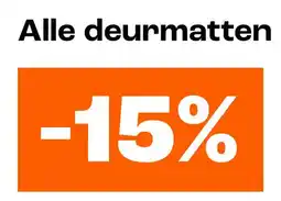 Kwantum Alle deurmatten -15% aanbieding