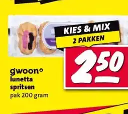 Nettorama gwoonº lunetta spritsen aanbieding